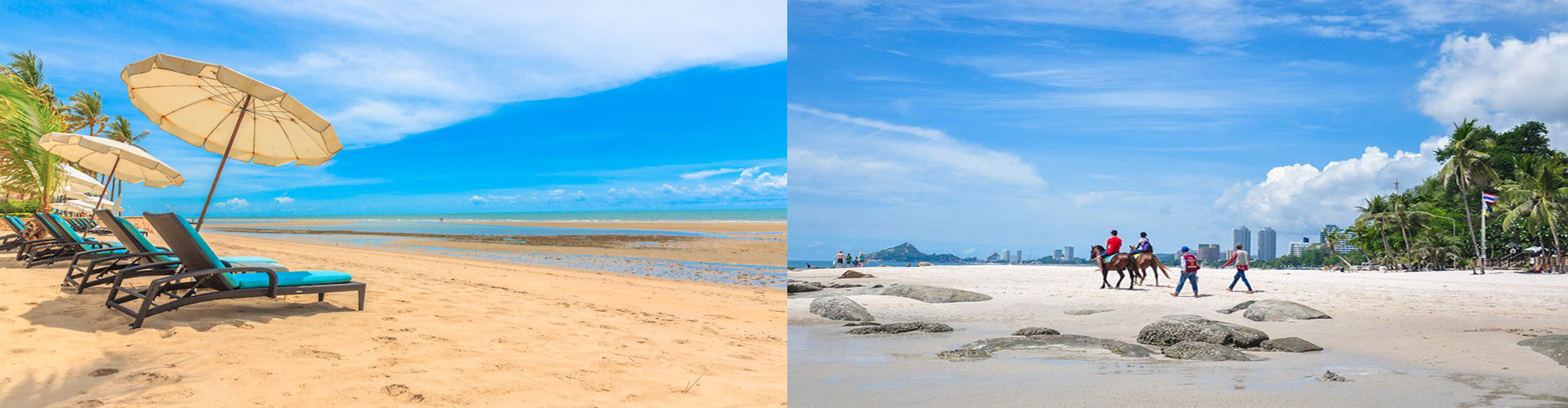 Beautiful Sea at Hua Hin is waiting for you